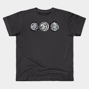 Circle Octopus Group (horizontal) Kids T-Shirt